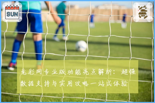 竞彩网专业版功能亮点解析：超强数据支持与实用攻略一站式体验